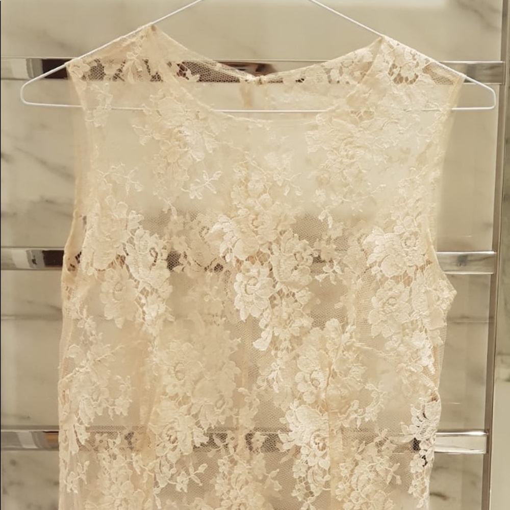Dolce lace pink blouse